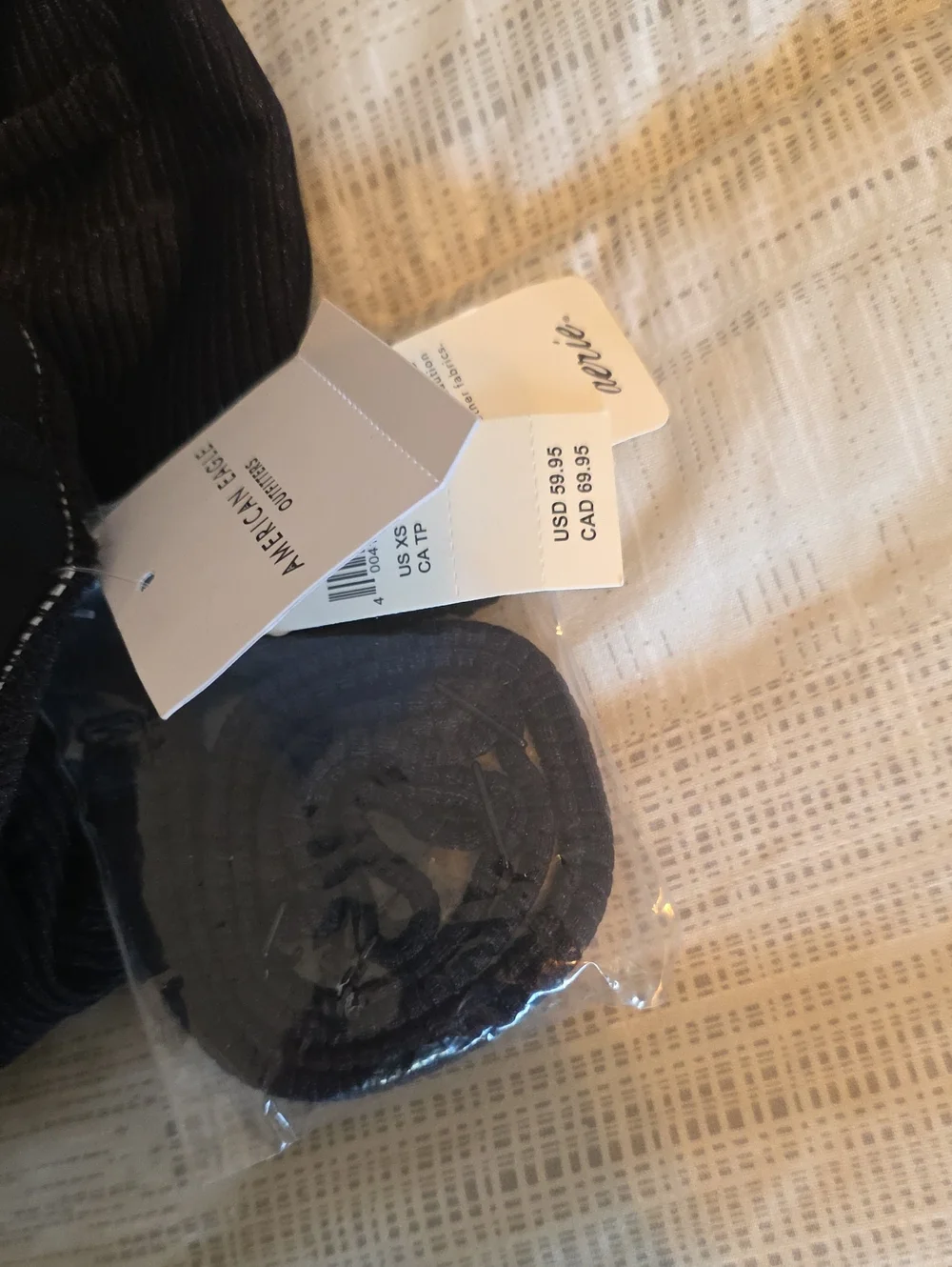 Aerie American Eagle Ribbed One Piece Swimsuit
